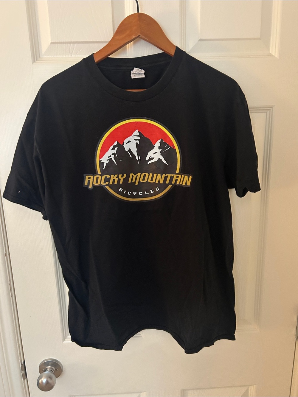 Men's Black Logo T‑Shirt